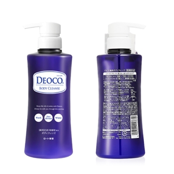 乐敦制药 DEOCO药用沐浴露350ml(杀菌、去除汗臭、体臭、甜蜜花香)