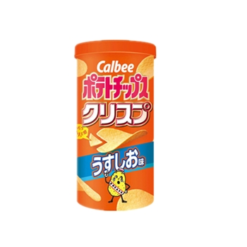 Calbee 松脆薯片 淡盐味 小筒装 50g